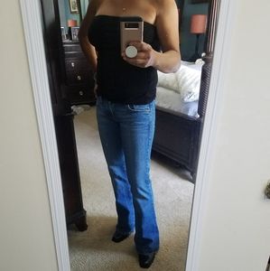 Levis Women's 519 Flare Jeans 7 Jr M